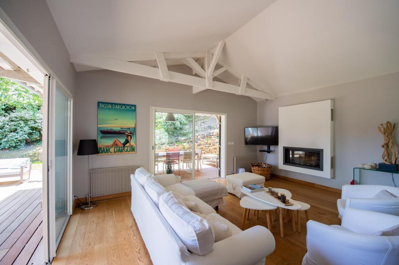 Villa Spacieuse A Arcachon, Proche Plages, Jardin Экстерьер фото